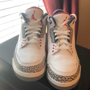 Air Jordan 3 Retro OG White/blue